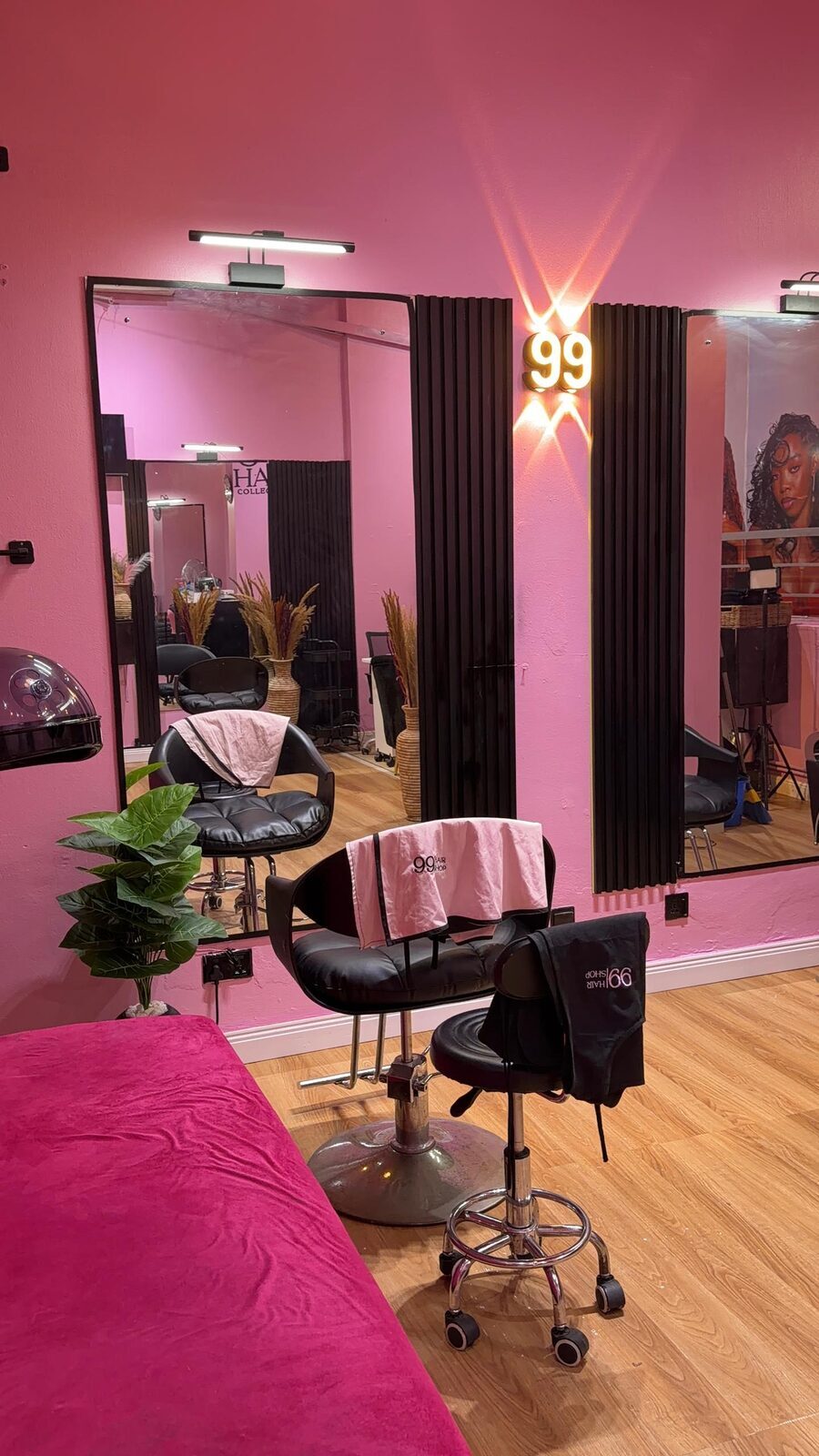 Inside 99 Hair Shop